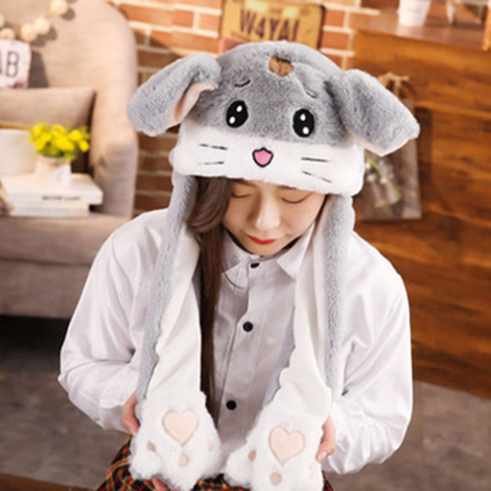 Toy Hat Pinch Long Ears Moving Hat 