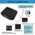 thumbnail image 7 of Gel Seat Cushion, Breathable Honeycomb Design Absorbs Pressure Points Seat Cushion Gel Cushion for Office Chair Home Car seat Cushion for Coccyx, Tailbone Pain, Back Pain, Sciatica, 7 of 7