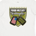 thumbnail image 4 of Inktastic Proud Military Goddaughter Girls Toddler T-Shirt, 4 of 5