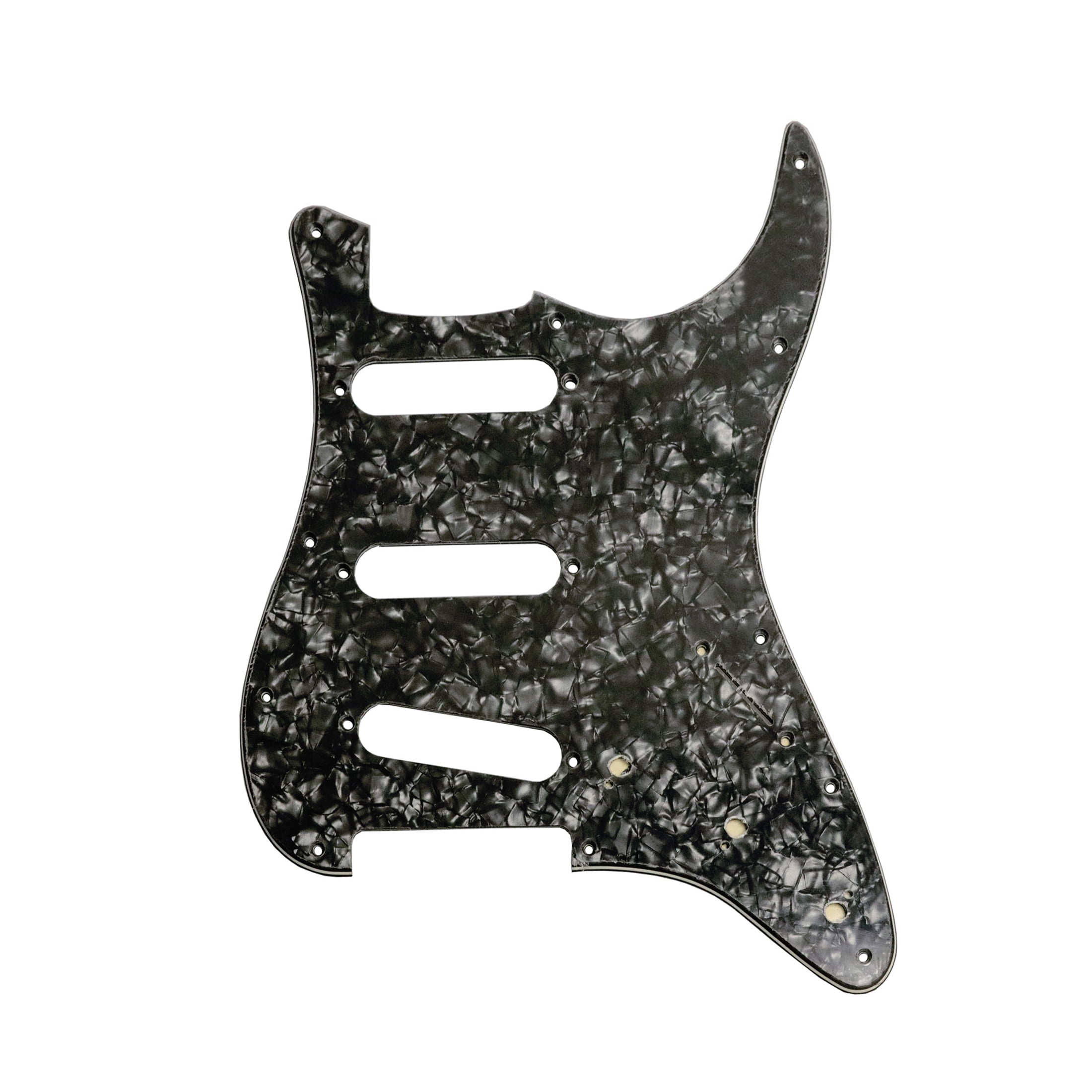 Metallor Electric Guitar Pickguard 3 Ply 11 holes SSS Single Coil Compatible with Strat Style Modern Guitar Parts Replacement 