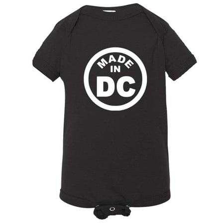 

PleaseMeTees™ Baby From Born Made In Washington DC Logo Label HQ Jumper