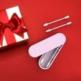 thumbnail image 4 of 2pcs/set Reusable Silicone Cotton Swab Portable Eco-friendly Cleanable For Ear Cleaning, 4 of 5