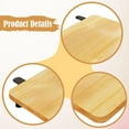 thumbnail image 6 of Kuntesetty Desk Extender Tray Desk Extender Board Adults Folding Portable Keyboard Tray Wood Color, 6 of 9