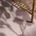 thumbnail image 3 of Solid Outdoor Rug for Patio or Balcony in Mottled Pink, 3 of 6