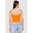 thumbnail image 4 of Women's Cropped Fold Over Tube Top, 4 of 4
