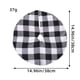 thumbnail image 5 of 2 PCS Buffalo Plaid Christmas Tree Skirt Buffalo Plaid Tree Skirt for Holiday Christmas Decorations, 5 of 5