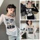 thumbnail image 4 of LUVCLS Blusa de protección solar de manga larga para mujer con diseño de hombros descubiertos Lote V1, 4 of 7