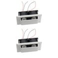 thumbnail image 3 of Speravity Universal RVs Side Air Vent Trailer Camper Boat Ventilación Ventilador de escape Ventilador de bajo ruido Accesorios Blanco Blanco 2piezas, 3 of 6