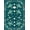 Teal, Pattern 1, variant on ODIKA 2'x3' Washable Doormat Non-Slip, Low Pile Door Ocean Underwater Turtle Vibrant Reef Border Round Jellyfish for Entryway, Kitchen, Laundry Room