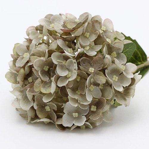 Ayyufe 1 Bouquet Faux Artificial Silk Flower Hydrangea Leaves Wedding Party Decor Craft