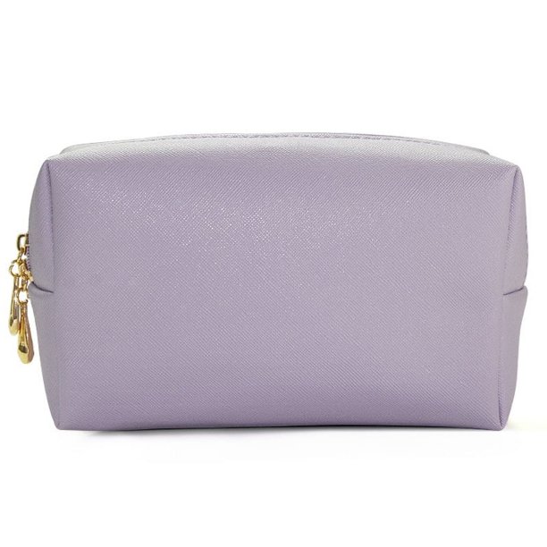Bolsa de viaje portátil para cosméticos, bolsa de cosméticos pequeña, portátil, para mujer, de PU, impermeable, bolsa de almacenamiento de cosméticos