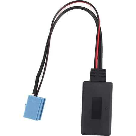 Câble d'entrée auxiliaire, adaptateur audio de câble d'entrée auxiliaire  Bluetooth 12 V 8 broches adapté pour lecteur CD Fiat Bravo  Lotus/l3black1pcs)