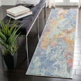 thumbnail image 3 of SAFAVIEH Prism Clarette Abstract Area Rug, Cream/Blue, 5'1" x 7'6", 3 of 10