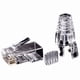 thumbnail image 2 of 200 Piezas Cat6 RJ45 Conector Cable UTP Jack Ethernet 8P8C Red 6 Enchufes Modulares Con Tapas RJ45 de 6.5 mm, 2 of 5