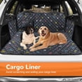 thumbnail image 4 of Cubierta para asiento de auto para perros URPOWER impermeable tipo hamaca 600D para SUVs, 4 of 7