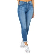Celebrity Pink Women's High Rise Curvy Cropped Skinny Jeans