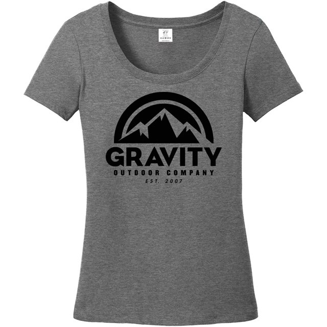 Gravity Outdoor Co. T-Shirt à Manches Courtes pour Femmes