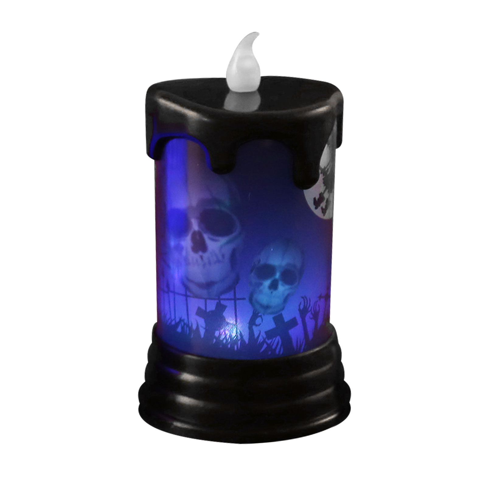 Halloween Lights LED Candle Pumpkin Halloween Candles Lighted Lamp