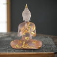 thumbnail image 4 of Estatua de Buda de resina BLESIY Tailandia Blanco 15x8x23cm, 4 of 7