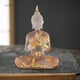 thumbnail image 4 of Escultura de Buda Feng Shui, Colección Budista de Tailandia, Figurita de Resina, Artesanal para , Altar de Meditación, Decoración de Oficin blanco 15x8x23cm Baoblaze Estatua de Buda de resina, 4 of 7