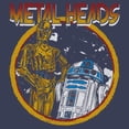thumbnail image 2 of Mens Star Wars Metal Head Rock Droids Tank Top, 2 of 4