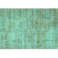 thumbnail image 1 of Ahgly Company Machine Washable Indoor Rectangle Persian Turquoise Blue Traditional Area Rugs, 5' x 8', 1 of 4