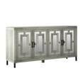 thumbnail image 2 of Twin Star Home 63" Sideboard with Geometric Mirrored Doors, 2 of 7