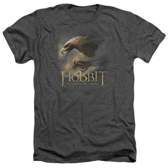 The Hobbit - Great Eagle - Heather Short Sleeve Shirt - Medium