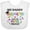 AA-White, variant on Inktastic My Daddy Graduated and I'm Super Proud Boys or Girls Baby Bib