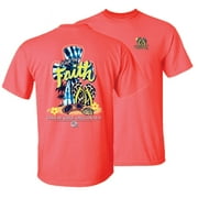 Girlie Girl Originals Walk by Faith Preppy Womens Short Sleeve T-Shirt Adult Navy -XX-Large