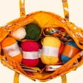 thumbnail image 6 of Travel Yarn Organiser Bag for Crocheting Pattern Yarn Crochet Hook Needle, 6 of 11