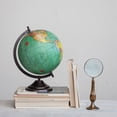 thumbnail image 4 of Creative Co-Op Vintage Brass and Bone Magnifying Glass, Multicolor, 4 of 5