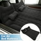 thumbnail image 2 of 1 Set Car Air Mattress Camping Bed Air Bed Mat Sleeping Mat with Pillows for Car Travel Camping Black, 2 of 6