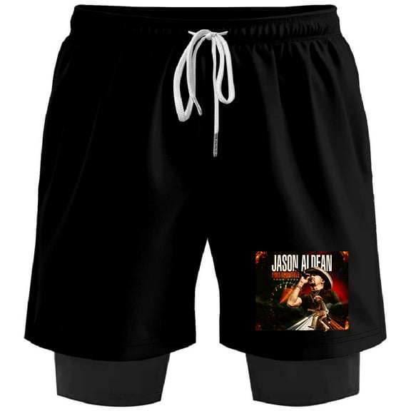 Jason Aldean Full Throttle Tour 2025 Sweatshorts Women Men Casual Short Basketball Pants Outdoor Sportwear
