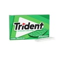 thumbnail image 3 of (2 pack) Trident Sugar Free Spearmint Xylitol Chewing Gum, 14 Pieces, Wallet pack, 3 of 12