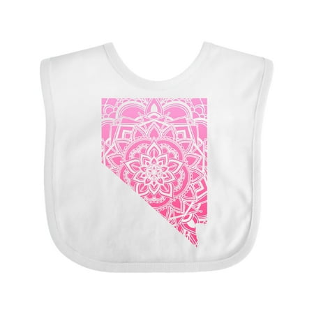 

Inktastic Nevada Silhouette Mandala Gift Baby Boy or Baby Girl Bib
