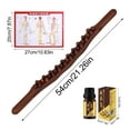 thumbnail image 3 of Guasha Massage Stick Tools, 37 Beads Back Massage Roller Stick, Lymphatic Drainage Massager for Body Shaping, 3 of 7