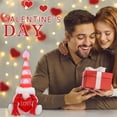 thumbnail image 4 of Steadline Valentine Heart Gnome Plush Doll with Faceless Design,Cute Romantic Gift Ornament for Home Decor Tabletop Display and Festive Party Setup Celebration,Adorable Figurine Decoration Piece, 4 of 7