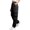 Black, variant on Casual Pants for Women High Elastic Waist Baggy Cargo Jogger Pants Casual Streetwear