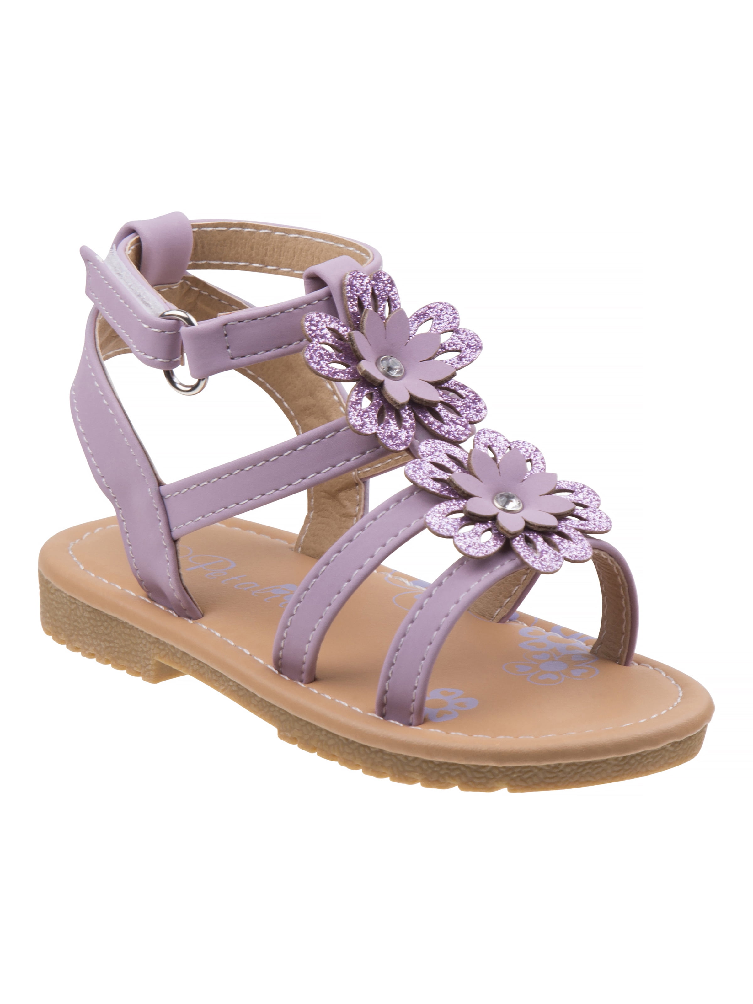 Petalia - Petalia Flower Power Strappy Buckled Sandals (Toddler Girls ...