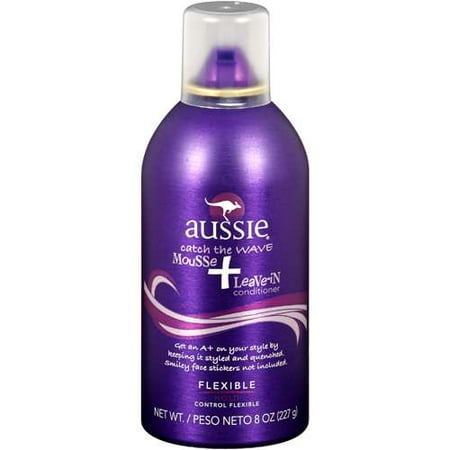 Redmond Products Aussie Catch the Wave Mousse + Leave-In Conditioner, 8 oz