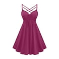 thumbnail image 5 of FAVIPT Gothic Lace Up Dresses for Women Two Piece Flare Vintage Dress Halloween Witch Cosplay Maxi Costume Victorian Corset Hooded Ball Gown Hot Pink,M, 5 of 6