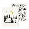 thumbnail image 1 of Lot de 2 Torchons à Motif Camping, 1 of 1