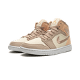 thumbnail image 2 of Jordan WOMENS AIR JORDAN 1 MID SE Womens "Canvas Khaki" DV0427 102 DV0427 102 from Stadium Goods, 2 of 8