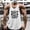 White, variant on Men's Bodybuilding Stringer Tank Tops Sun Protection Gym Fitness Workout T-Shirts Running Beach Swim Muscle Tee Summer Black M