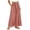 Pink, variant on Amkhujs Long Skirts for Women Soft Loose Elastic Waist Linen Skirt with Drawstring Trendy Elegant Flowy Skirt for Casual Wear,White,XL