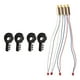 thumbnail image 4 of 4 piezas RC RC Motores de drones Reemplazos Profesionales Accesorios de bricolaje de bricolaje Partes de reparación Motores de Quadcopter para E88Pro, 4 of 8