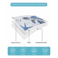 thumbnail image 5 of Summer Beach Coastal Twin Size Down Alternative Comforter, Lightweight Comforter Quilt Bedding Set with Pillow Shams Sea Turtle Coral Nautical All Seasons Bed Comforter Duvet Insert 68"x86", 5 of 7