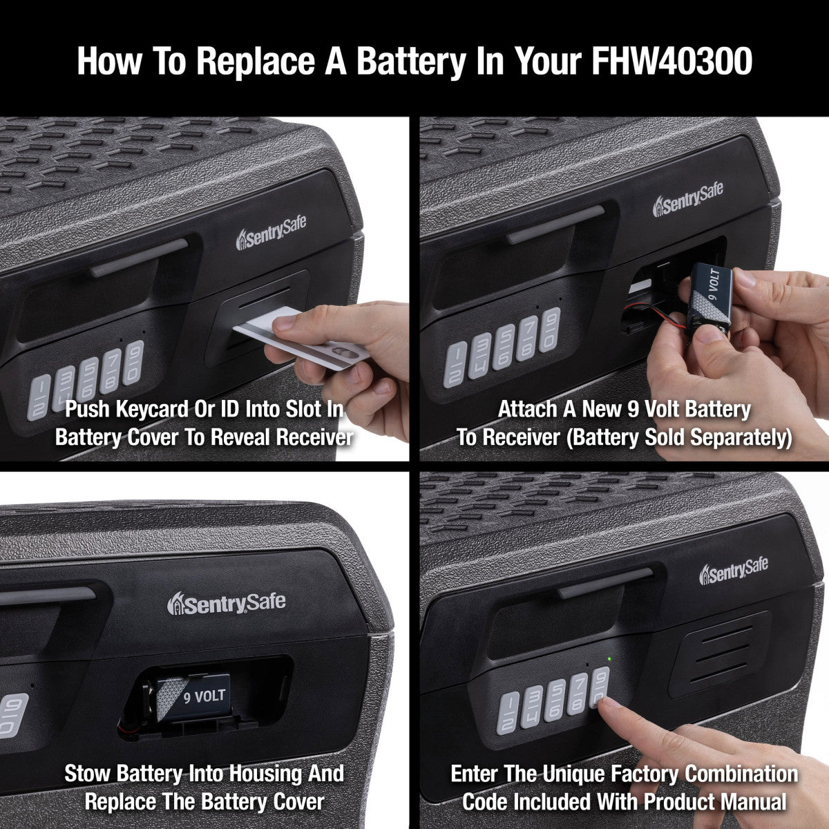 SentrySafe FHW40300 Fire/Water File Safe with Digital photo 3