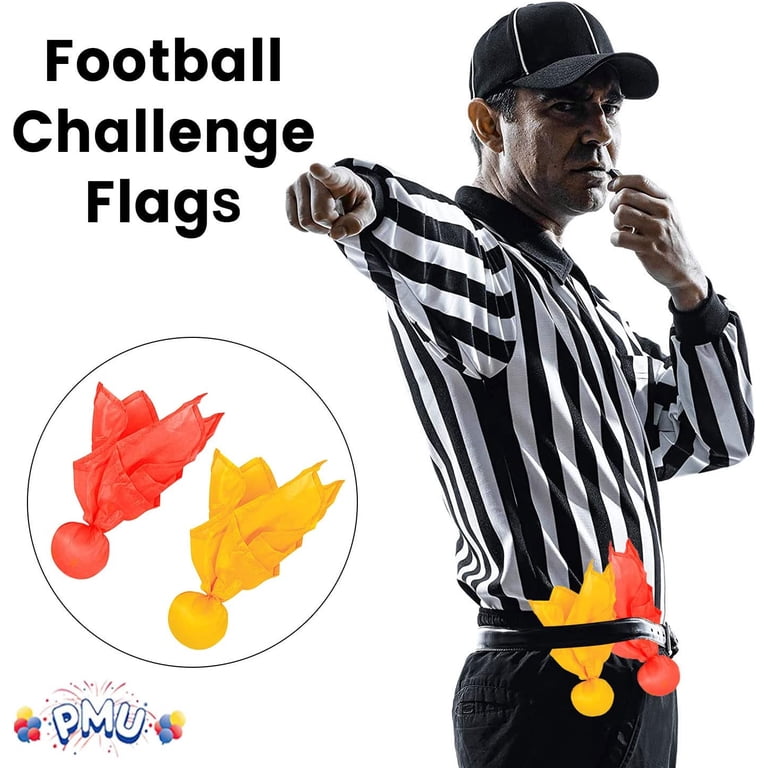 Through Ing Flags Polyester Referee Flags 6-Pack Football Referee Penalty Flags ...